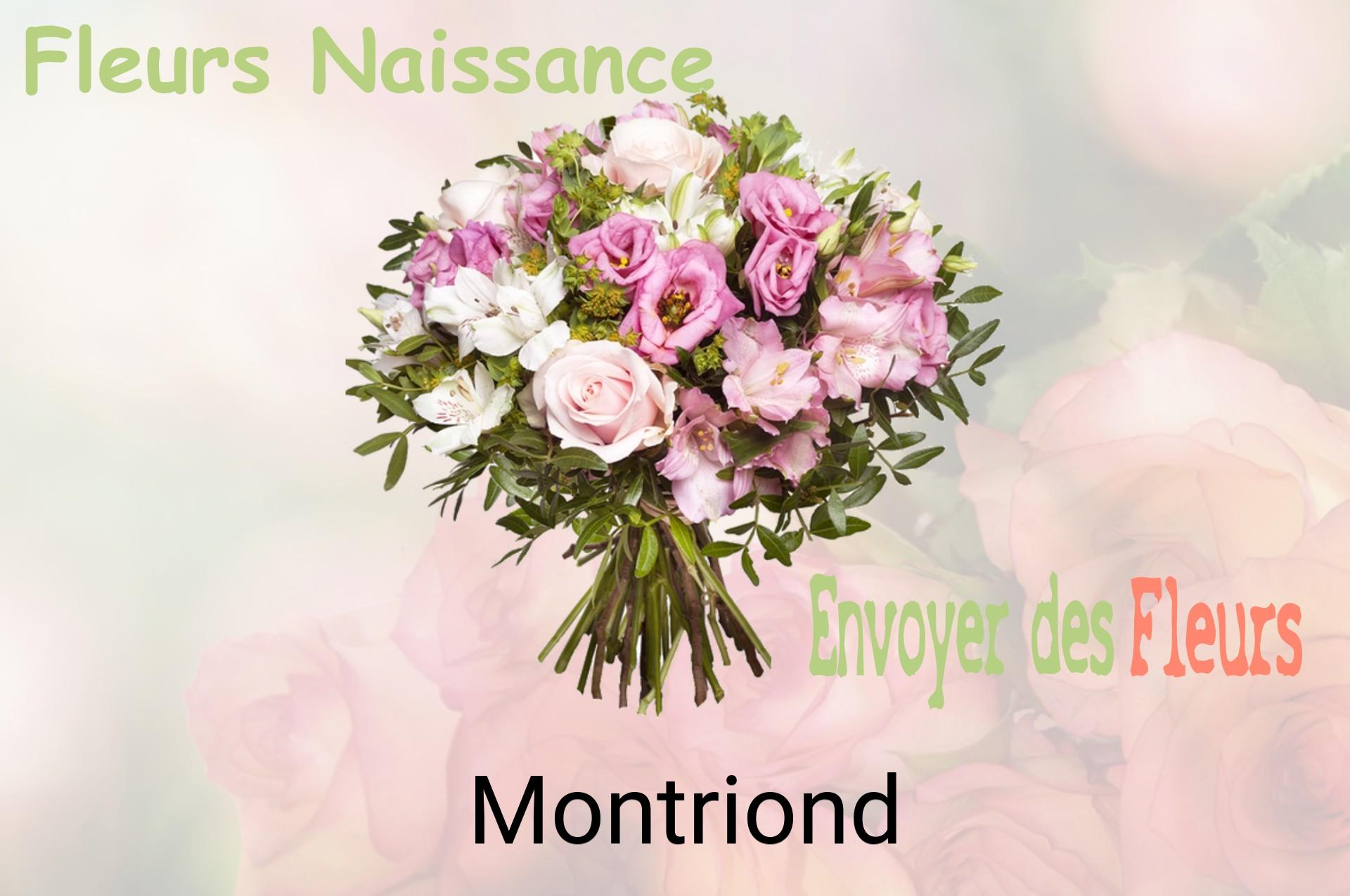 Bouquet de fleurs de naissance livré à Montriond